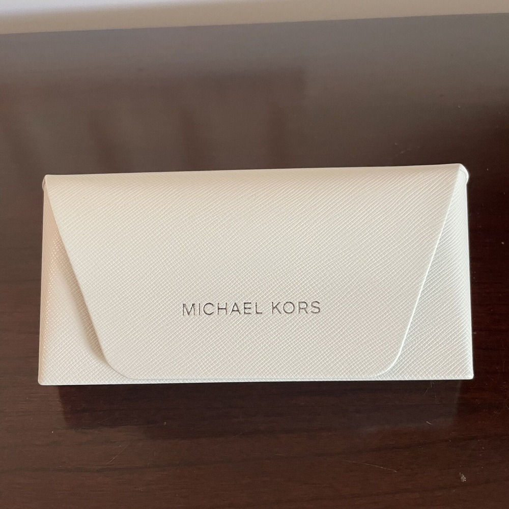 Michael Kors Sunglasses Case with Cloth Saffiano Textured OS NWOB
